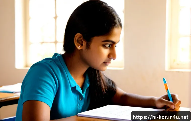 국어 문법 지도에서의 피드백 기법 - Photorealistic Indian classroom, a supportive language teacher giving individualized grammar feedbac...